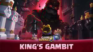 This is the Avatar Image for the Clash Royale King AI Voice and Text to Speech Generator